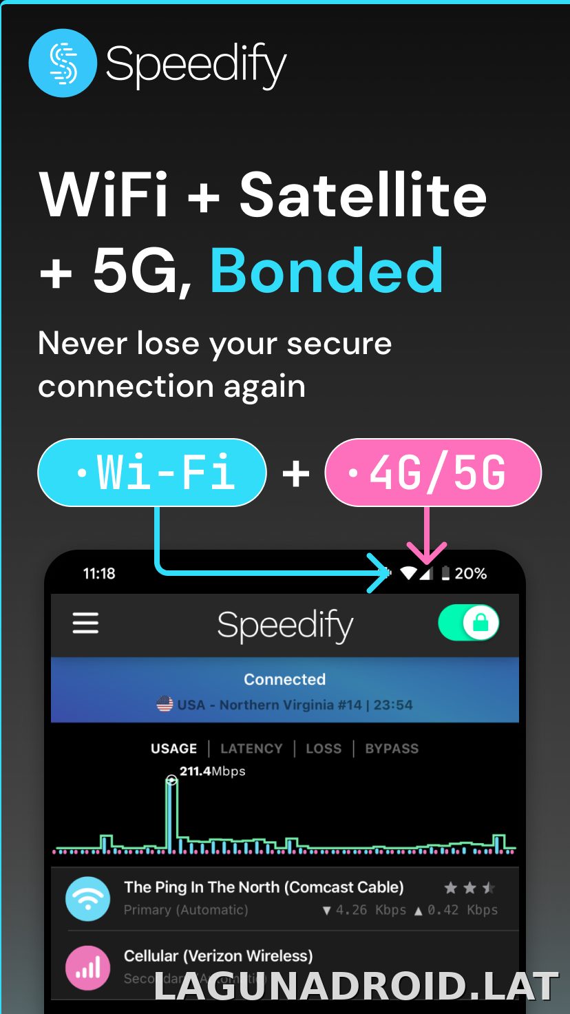 Speedify скриншот 1